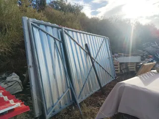 Puertas metálicas 4,5m