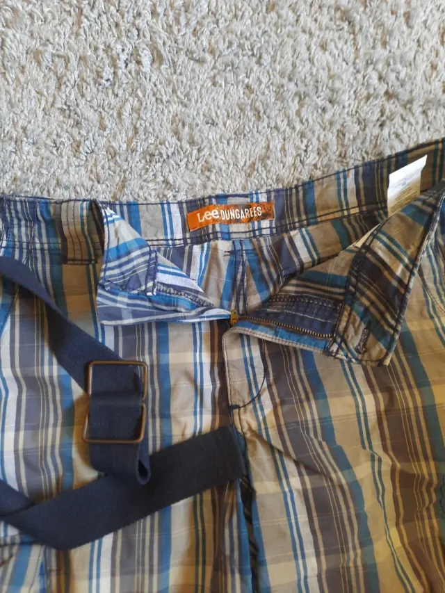 Pantalón corto cuadros LEE Dungarees 36