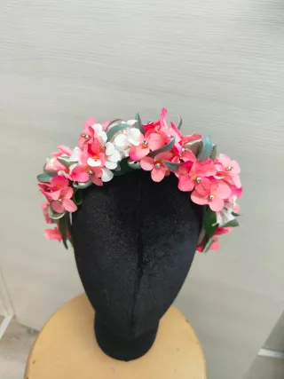 Corona fiori cappello fascia copricapo