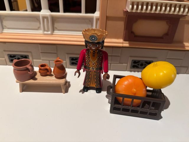 Playmobil Vendedor Calabazas y Frutas