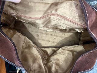 Bolso Loewe Vintage Marrón y Dorado