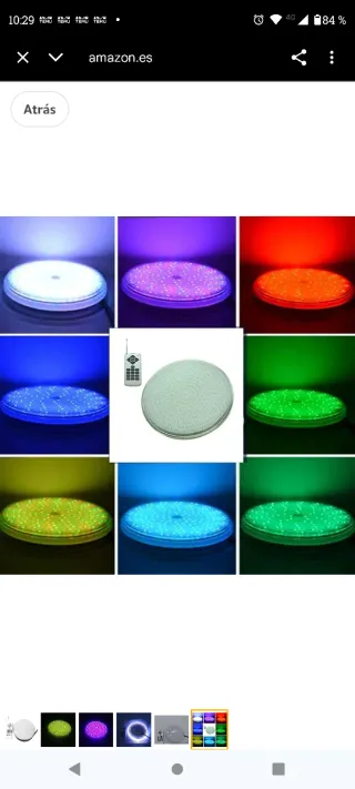 Luci per piscina a LED RGB con telecomando