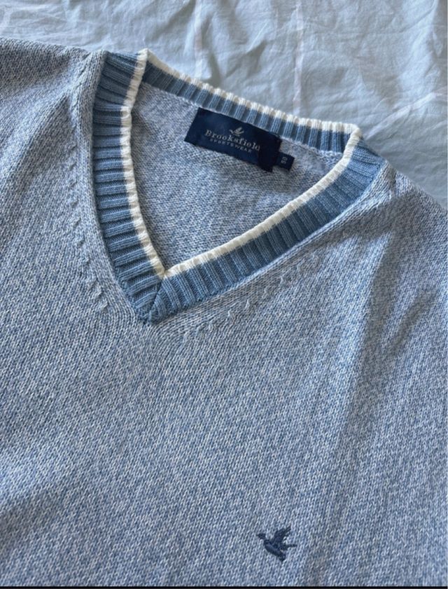 Gilet Brooksfield blu taglia L