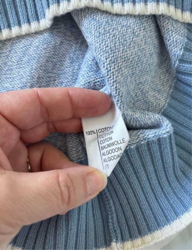 Gilet Brooksfield blu taglia L