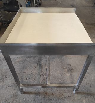 Mesas de corte inox con teflón 100x90cm