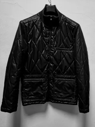 Giacca uomo imbottita trapuntata reversibile 