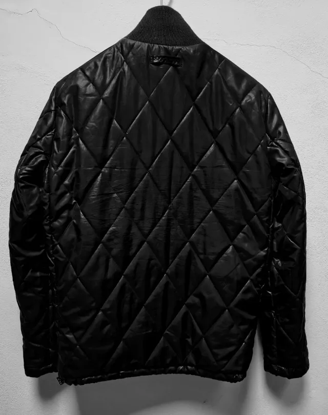 Giacca uomo imbottita trapuntata reversibile