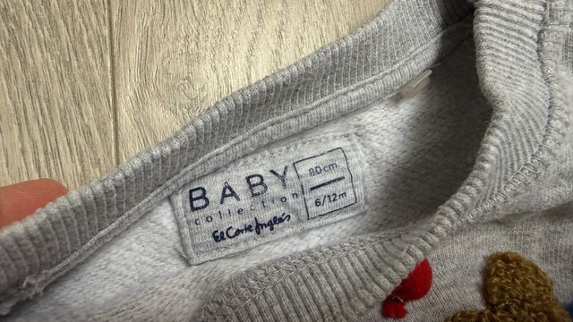 Sudadera bebé 80cm 3-6m El Corte Inglés