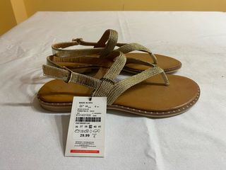 Sandalias doradas Talla 39