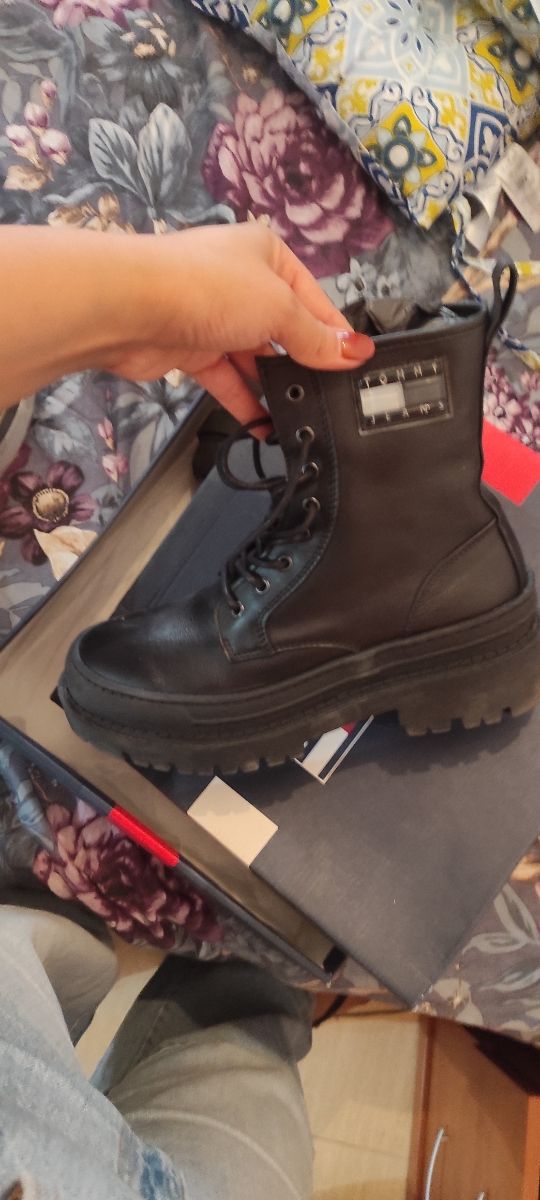 Botas Tommy Jeans Negras