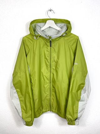 Chubasquero Columbia Oversize Retro Mujer Y2K