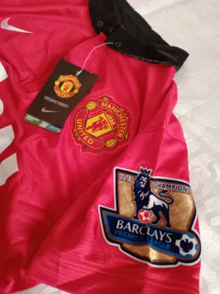 Camiseta retro Manchester United 13/14 Mujer