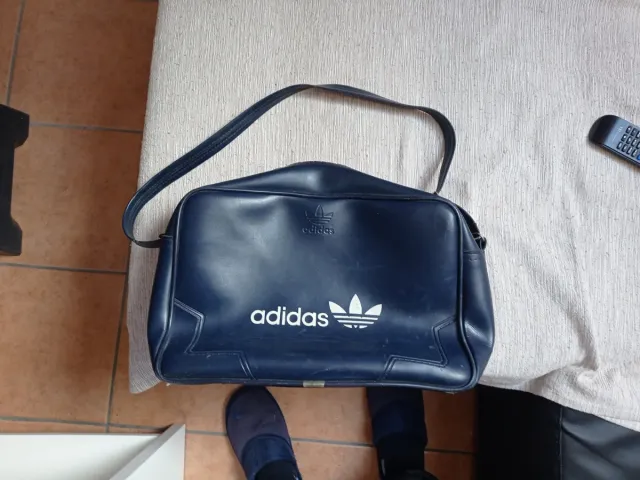Bolsa Deporte Adidas Vintage Azul Marino