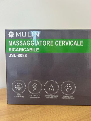 Massaggiatore cervicale MULIN ricaricabile JSL-808