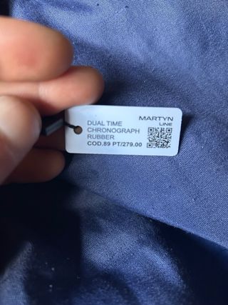Orologio cronografo Martyn Line Dual Time