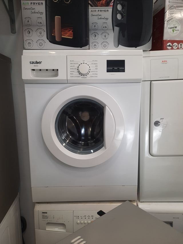 Lavadora Sauber Blanca