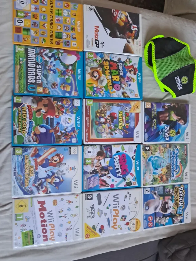 Lote 13 Juegos Wii U y Wii