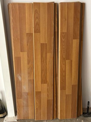 Listones de tarima flotante madera