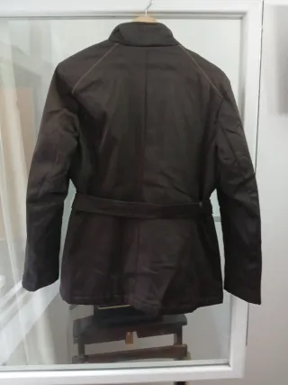 Chaqueta Cortefiel Marrón con Cinturón