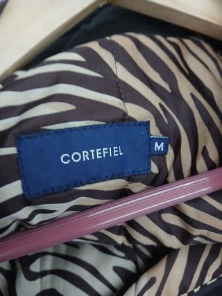 Chaqueta Cortefiel Marrón con Cinturón