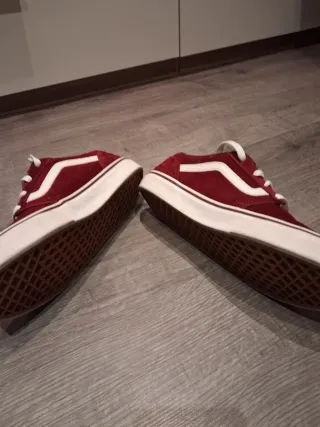 Zapatillas Vans Granates Talla 38.5