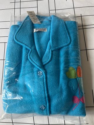 Pijama Chase Mujer Talla L Azul Corazones