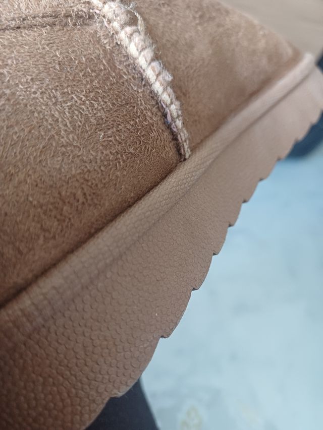 Botas estilo zapatillas mujer marrones