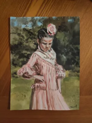 Cuadro La pequeña Rociera por BizaroS