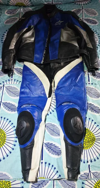 Mono de cuero Alpinestars 2 piezas