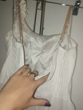 Abito elegante bianco