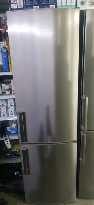 Nevera combi AEG inoxidable 2.00x60cm