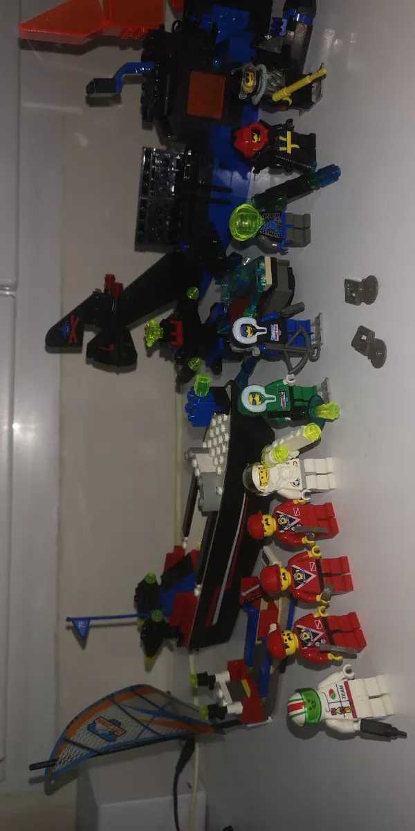 Lote Lego: Submarino, Lancha, Nave