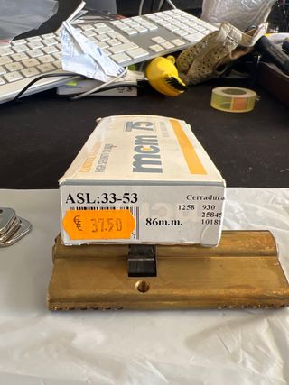 Cilindro seguridad MCM + 3 llaves