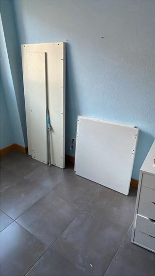 Mesa escritorio blanca