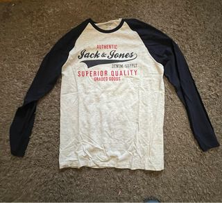 Camiseta Jack & Jones Baseball Manga Larga
