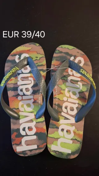 Chinelos Havaianas EUR 39/40 Camuflado