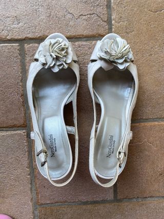 Sandali Nero Giardini Donna Bianco