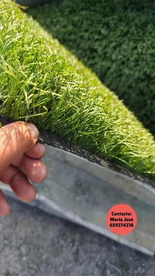 Césped artificial reciclado