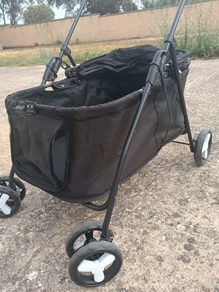 Carrito perro 15kg con colchoneta