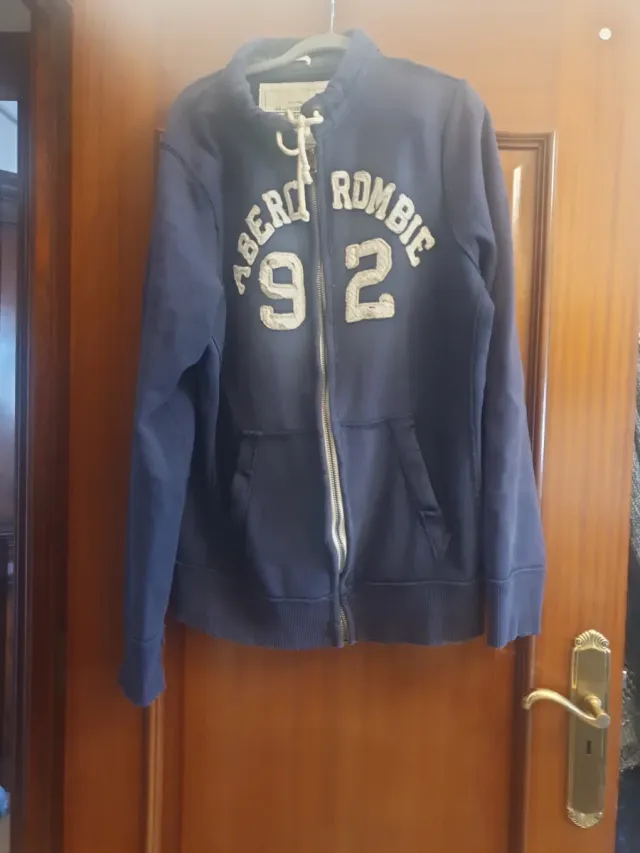 Sudadera Abercrombie & Fitch Azul