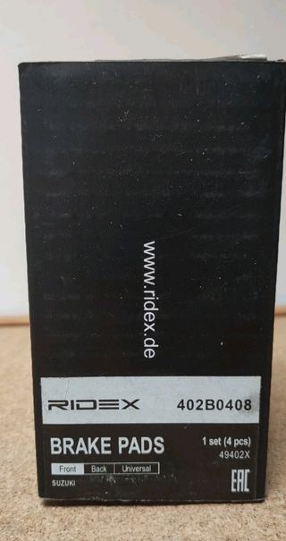 Pastiglie freni anteriori Suzuki Jimmy .