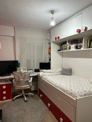 dormitorio juvenil madera maciza