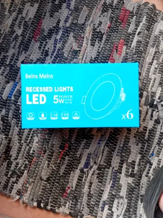 Focos LED Empotrables 5W - Pack 6