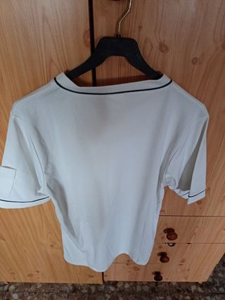 Camiseta manga corta hombre blanca Talla M