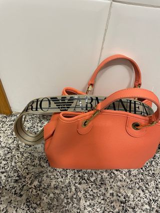 Bolso Emporio Armani Naranja Original