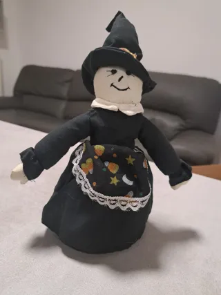 Strega Halloween bambola decorativa