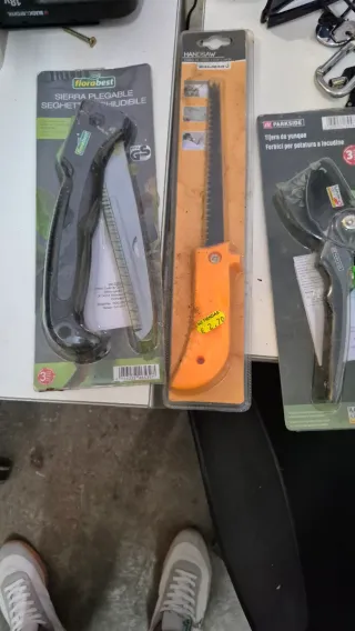 Lote de 3 sierras: Florabest, Parkside