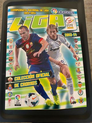 Álbum Liga Este 13-14 Panini Cromos
sin pegar