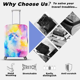 Funda de equipaje lavable y extensible Talla L