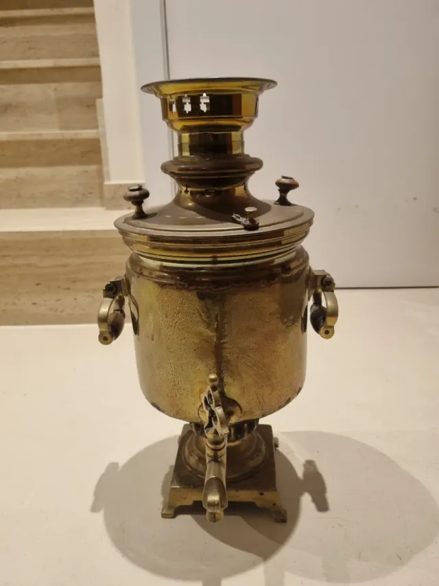 Samovar de latón antiguo (precio negociable)